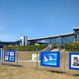 Große Ausstellung im Freibad